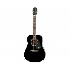EPIPHONE DR-100 Ebony Ch Hdwe