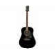 EPIPHONE DR-100 Ebony Ch Hdwe
